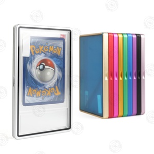 Custom Premium Quality Magnetic <b>Glass</b> Sports Card Storage Case Graded Card <b>Protector</b> - Product Image 2