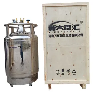 Tanque de suministro de nitrógeno líquido autopresurizado de 100l, refrigeración a baja temperatura del detector