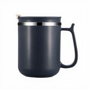 Mug isotherme de luxe en acier inoxydable 304 pour l'école et le bureau, portable, écologique, isolation thermique sous vide 12-24 heures - Product Image 1