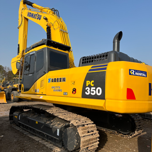 Komatsu PC350 usado a la venta hidráulica sobre orugas 35 toneladas excavadora de servicio pesado mayorista ventaja de precio a granel PC240 PC360 PC400 PC450 - Product Image 1