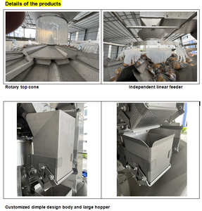 Tốc độ cao 1.3L Dimple 10 đầu định lượng máy tính quy mô Kết hợp định lượng tự động multihead định lượng thực phẩm nhỏ máy đóng gói - Product Image 4