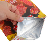 Op maat gedrukte Bopp/Vmpet/Pe hersluitbare Doypack staande zakken van plastic verpakking voor varkensvlees, rundvlees, gedroogde noten en gedroogd fruit