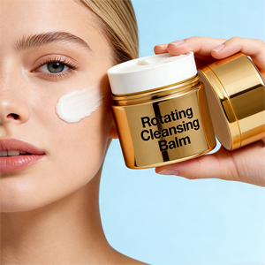 Baume <span class=keywords><strong>Démaquillant</strong></span> Hydratant Crème-à-Huile Nettoyant Visage, Lèvres et Yeux au Beurre de Karité pour un Nettoyage en Profondeur – Vente en Gros - Product Image 6