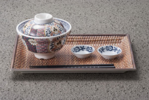 Bol à riz japonais en mélamine polie avec couvercle, bol rond profond pour ramen, idéal pour la cuisine asiatique - Vente chaude - Product Image 3