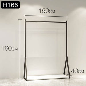Indumento di Lusso Hang Gancio Del Basamento Della <span class=keywords><strong>Parete</strong></span> di Vendita Al Dettaglio di Metallo Vestiti Appesi Display Rack Per Il Negozio - Product Image 3