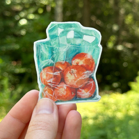 Autocollants promotionnels personnalisés imperméables en PVC découpés à la forme, motifs de dessins animés mignons