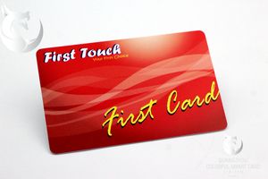 Carte magnétique Clf pour iTunes et Google Play Store - Impression offset, estampage à chaud doré, plastique - Product Image 3