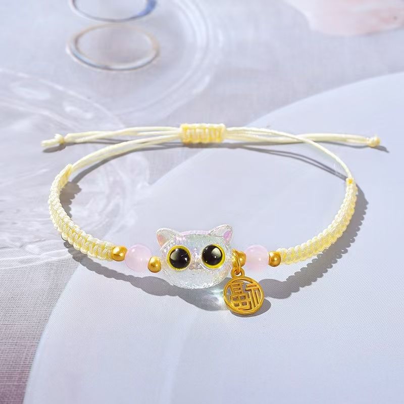 Crystal Cat [Yellow Eyes and White Cat