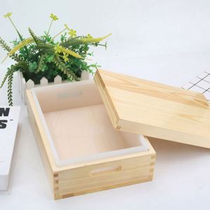 Wholesale Custom 2200ML Cake Mould Rectangular Silicone Soap Loaf <b>Mold</b> for Soap Making - Product Image 4