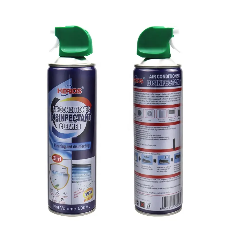 2022 Herios Airconditioning Cleaner Foam Spray Cleaning Deodorizer Voor Home Office