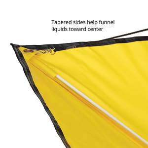 Tarp de drainage de toit en tissu enduit de PVC robuste personnalisé <span class=keywords><strong>pour</strong></span> éviter les fuites - Product Image 5