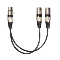 Câble Convertisseur Blindé Y-splitter de Haute Qualité pour Amplificateur de Mélangeur de Microphones de Home Cinéma - Vente en Gros