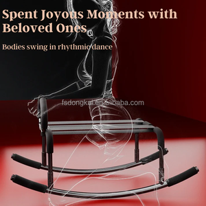 كرسي الأوضاع الجنسية المتأرجح من Dongkai، مقعد جنسي مرن من الفولاذ المقاوم للصدأ للبالغين، كرسي جنسي قابل للنفخ - Product Image 2