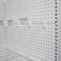 Étagère à crochets en acier léger pour supermarché et magasin de détail, de bonne qualité à prix abordable