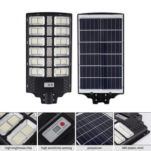Offre Spéciale tout-en-un 800w-1200w LED lampadaire solaire étanche IP65 pour les parcs extérieurs matériau ABS pour les routes - Product Image 3