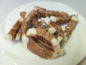 Fabricant de snacks sains pour chiens Saucisses de viande de canard avec os de Calcuim Nourriture pour chiens adultes - Product Image 4