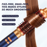 Sikat Rambut Keriting Profesional Thermal Brush yang Ditingkatkan, Alat Pengeriting Rambut Otomatis Berputar