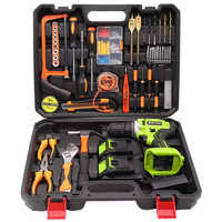 Ensemble de mini-perceuse sans fil 220-240V, moteur sans balais, vitesse variable, mandrin réversible en acier inoxydable, batterie 2.0AH, personnalisable OEM