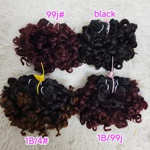 Letsfly 25$ 200 grammes Promotion 12 pouces Ondulations lâches 100% Cheveux Humains Naturels Couleur 9A Extensions de Cheveux Brésiliens Remy - Product Image 4