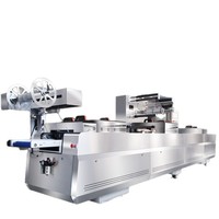 Thermoform vacuümverpakkingsmachine (Modified Atmosphere Sealing) voor fruit, groenten, eendenhalzen/gevogelte 1000kg
