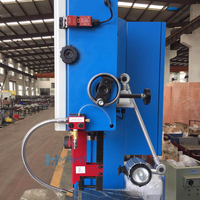 Scie à ruban verticale VS-400 VS-500 avec moteur de tension hydraulique 1,5 kW multifonctionnelle pour la découpe du métal, du plastique et du bois