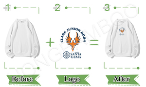 280gsm 2026 Brand New Unisex Solid-color Cotton Eco-Friendly Embroidered Pullover Sweatshirt with O-Neck Collar - Product Image 4