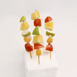 Bâtons de barbecue en bambou, grands bâtons de bambou pour barbecue, brochettes en bambou, 40 cm de long, bâtonnets de barbecue en bambou pour hot-dogs - Product Image 6