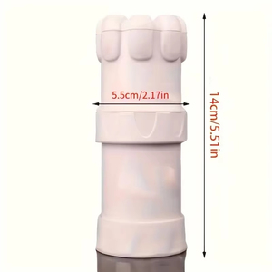 Mini Picador de Ajo Multifuncional de Plástico LM, Prensa de Ajo Portátil para Cocina, Uso Doméstico, Fácil de Limpiar, Antiadherente - Product Image 3