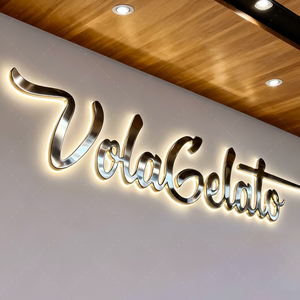 Ip65 không thấm nước 3D kênh thư ký ngoài trời LED dấu hiệu kinh doanh cho Trung Tâm Cửa hàng với tuổi thọ 10 năm - Product Image 3