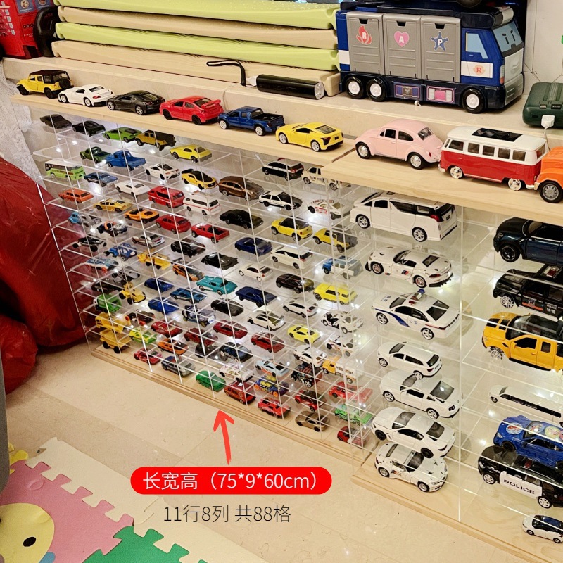 88 cuadrados[Apto para coches 1:64 - con puertas]