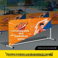 Clôture de pickleball, barrière de basketball, clôture de tennis de table, garde-corps de terrain de compétition, cloison d'entraînement physique, barrière événementielle