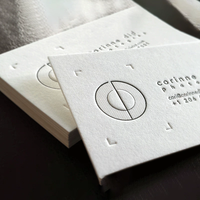 Cartes de visite de luxe personnalisées de haute qualité avec logo en relief 3D, dorure à chaud, cadeau promotionnel, carte de vœux, carte de remerciement imprimée