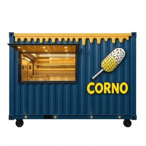 Quiosco de Café Prefabricado Económico y Popular, Casa Contenedor 2023, Nuevo con Diseño Moderno para Uso en Hoteles y Cocinas - Product Image 1