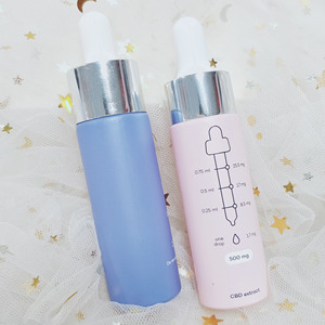 Cylindrical Shoulder Cosmetic Logo 5ml 10ml 15ml 30ml 1oz <b>Dropper</b> <b>Bottle</b> Essential Oil Glass Serum <b>Dropper</b> <b>Bottle</b> - Product Image 3