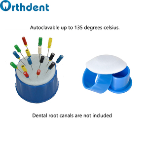 Orthdent Dentale Ronde <span class=keywords><strong>Endo</strong></span> Stand Reinigingsschuim Schoon Wortelkanaalvijl Boorblokhouder Plastic Spons Autoclavable Apparatuur - Product Image 5