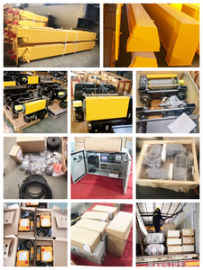 Avrupa tipi 5-50 Ton depo kullanımı tek kirişli gezer vinç köprü vinç CE ISO - Product Image 6