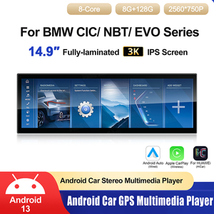 Radio de Navegación Estéreo para Automóvil con Sistema Android de 14.9 Pulgadas, Multimedia, para el Tablero de Instrumentos de la Serie 5 F10 con Sistema CIC/NBT/EVO - Product Image 1