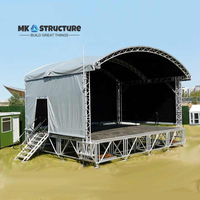 Sistema de Estructura de Techo para Escenarios de Conciertos al Aire Libre, Sistema de Estructura de Techo para Escenarios, Estructura de Iluminación, Estructura de Exhibición