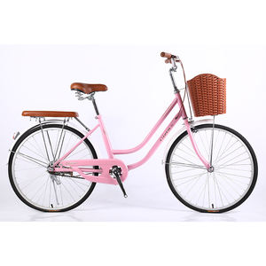Vélo Rétro <span class=keywords><strong>Femme</strong></span> 24 26 Pouces Vélo de Ville <span class=keywords><strong>pour</strong></span> Femmes - Product Image 3