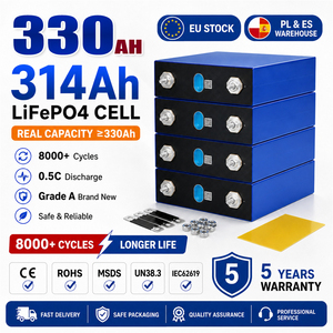 Cellule de batterie au lithium Powland prismatique LiFePO4 314Ah (MB31 Grade A), 280Ah, REPT Cornex 314, 340Ah, en stock UE - Product Image 1