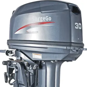 Surgego 30hp 2จังหวะเครื่องยนต์นอกเรือเครื่องยนต์เรือ T30โมเดล Enduro