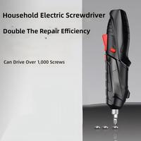 Perceuse sans fil rechargeable au lithium-ion 3,7 V 3,5 Nm, design compact et mini, réversible, pour usage domestique et extérieur, garantie de 6 mois