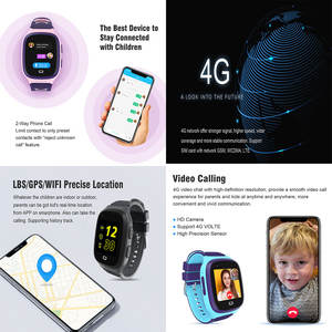 Android 4G tarjeta SIM smartwatch game play niños reloj inteligente para niños Gaming GPS reloj impermeable con juegos - Product Image 5