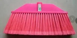 KPHX-0046 House Hold Cleaning Brush Green Cleaning Sweep Broom Soft Brush Plastic Broom Head
