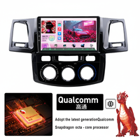 Autoradio Android Jiawell 9 pouces 8 cœurs avec commande au volant, DSP, caméra, Bluetooth, Wi-Fi pour Hilux 2007-2015