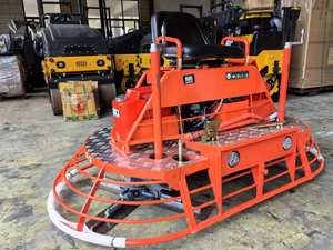 ماكينة تعويم كهربائية قابلة للقيادة مع محرك يعمل بالبنزين ولتلميع وتشطيب الخرسانة - Product Image 3