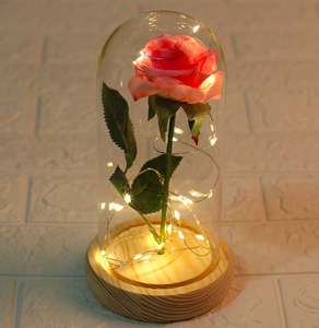 Cadeaux de <span class=keywords><strong>la</strong></span> Saint-Valentin en gros, roses éternelles conservées dans un dôme en verre - Product Image 5