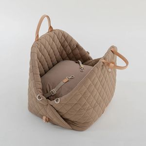 Tas hewan peliharaan kecil kualitas tinggi tas punggung Travel nyaman tas tangan hewan peliharaan penutup kursi mobil hewan peliharaan - Product Image 5