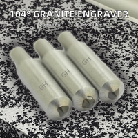 Outil de gravure au diamant pour pierre et granit, personnalisable OEM, HRC 65HRC