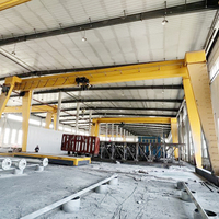 Grue portique monopoutre métallique renforcée de type européen 10t